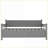 Twin Size Solid Wood &amp; MDF Storage Daybed with X-Frame, No Box Spring Needed, Gray for Guest/Living Room-1746951790