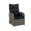 Wicker Outdoor Lounge Chair with Ottoman
