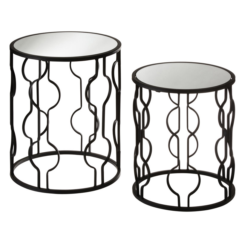 Lizeth Frame Side Table Set