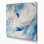 «Lyrical Abstraction 92», art mural sur toile grise