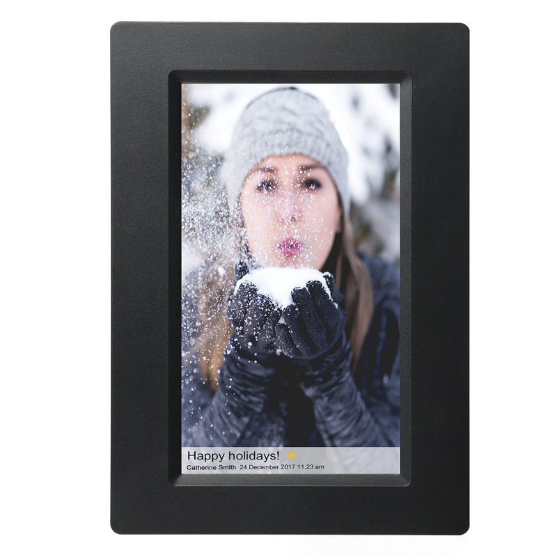 Supersonic® 10 po Cadre photo numérique intelligent à écran tactile ACL