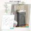 Aishwarya 60 W cm Free-Standing Under-Sink Bathroom Cabinet with U-Shaped Cutout-192100456