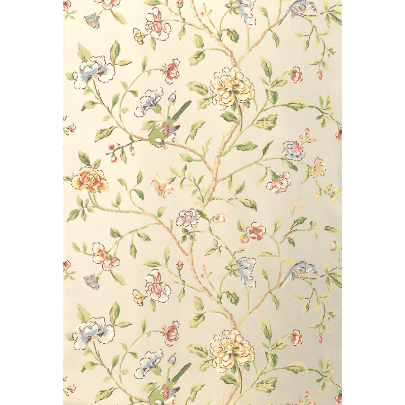 Papier peint Annabelle Vine, Étain