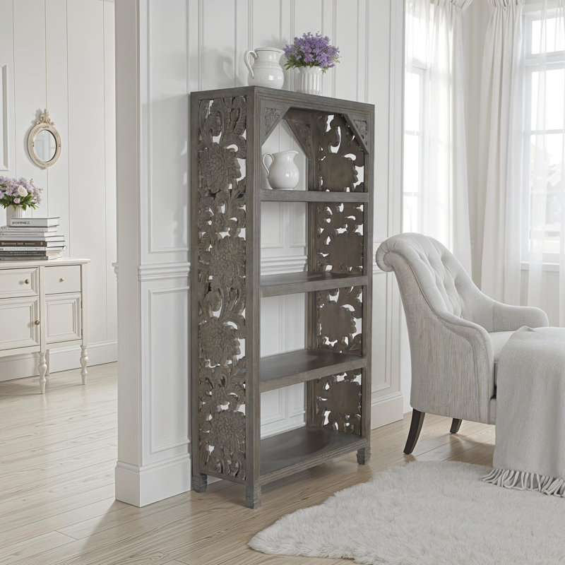 Vanetten Bookcase, Smoke Gray