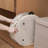 Fabric Rolling Laundry Hamper with Handles