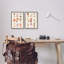 «Varied Aquatic Sea Life» par Vision Studio - ensemble de 2 impressions sur bois-1020090673-1020090678