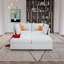Canapé modulaire moderne en U avec repose-pieds et porte-gobelets-1644223223