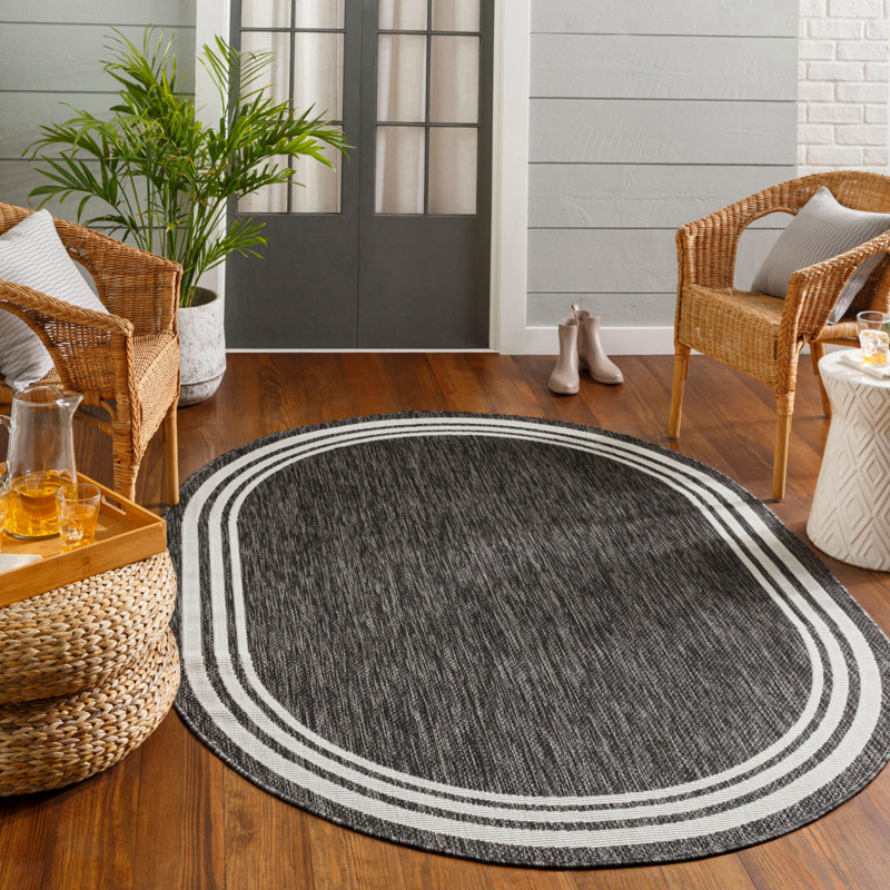 Tapis intérieur / extérieur Agla, Tapis de couloir 2 pi 7 po x 10 po