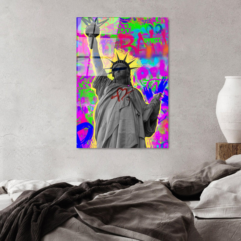 Boze Wall Decor on Tempered Glass