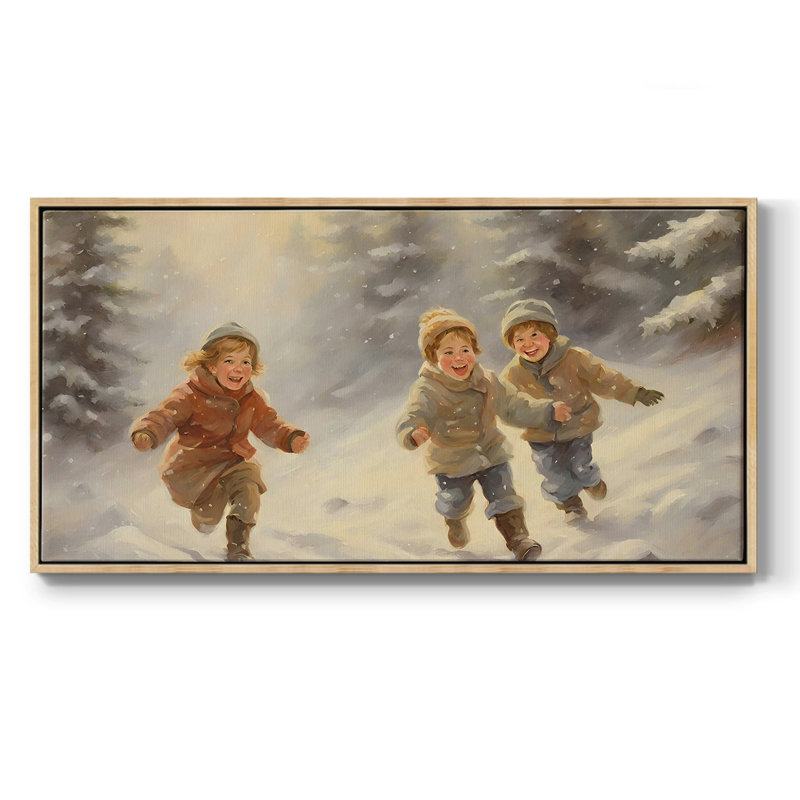 Paysage, série CCGIX, toile tendue avec châssis, prête à être accrochée, Naturel, H 21 po x l 41 po
