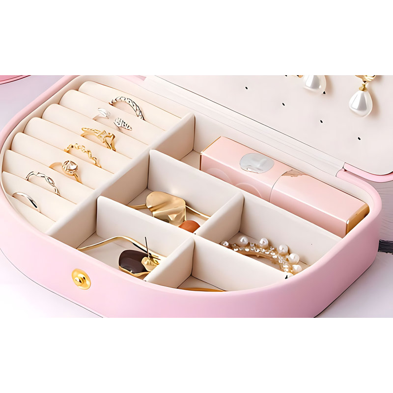 Boîte à bijoux +, Rose
