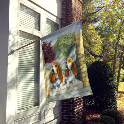 Double Sided Polyester Animal Garden Flag