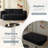 Lozena Boneless 79'' Convertible Corduroy Sleeper Sofa Bed, 15'' Thick Full-Size Compression Mattress Couch-470871962