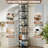 360° Rotating Bookcase, Storage And Display Spinning Corner Bookshelf For Home Office And Living Room-1453556998-1453556999