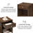 Pablo Solid Wood Nightstand-1982913394