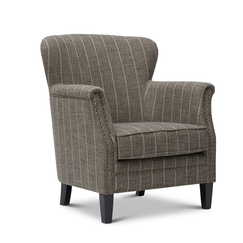 Fauteuil en polyester 33 po Gifferd, 100 % polyester moka