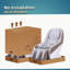 Fauteuil de massage gris-1694474336
