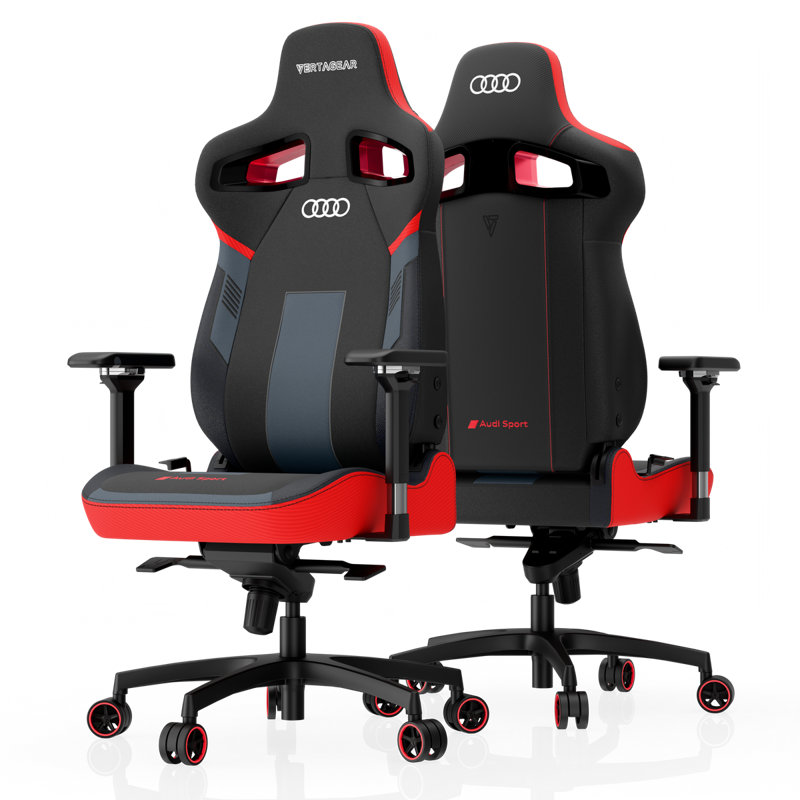Très grand lombaire ergonomique en cuir synthétique Vertagear PL4800