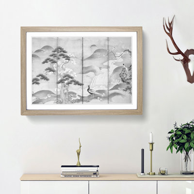 Birds & Flowers of the Four Seasons by Kano Tan'yu - Picture Frame Painting Print