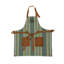SZEPVIZ STRIPE Embroidered Apron-1433328799
