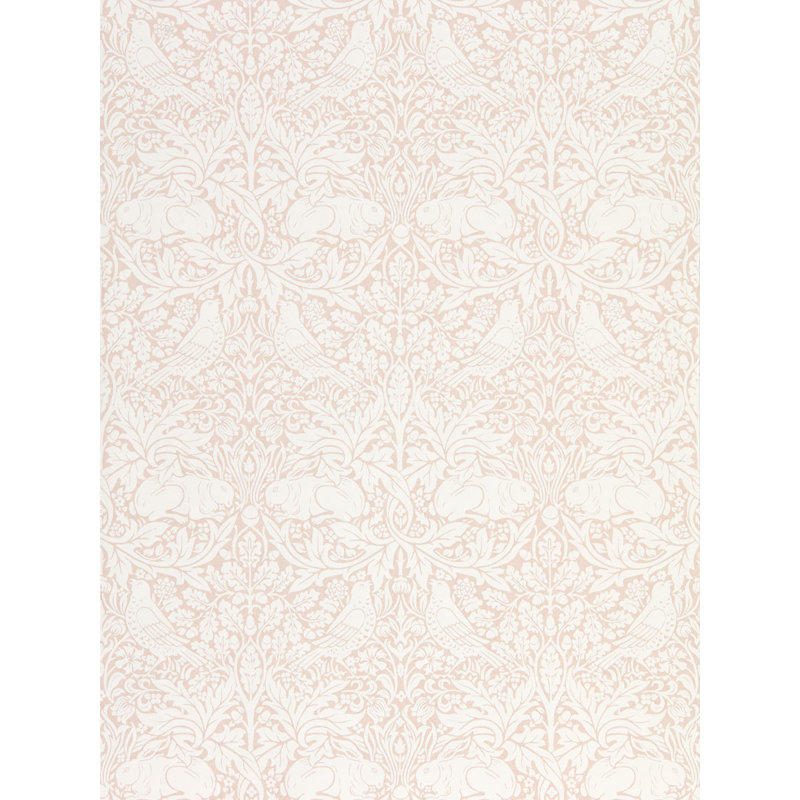 Pure Brer Rabbit Wallpaper, Faded Sea Pink