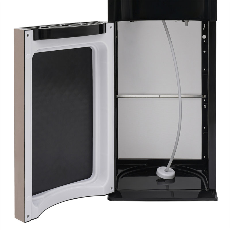 Bottom Loading Hot & Cold Water Dispenser, Black