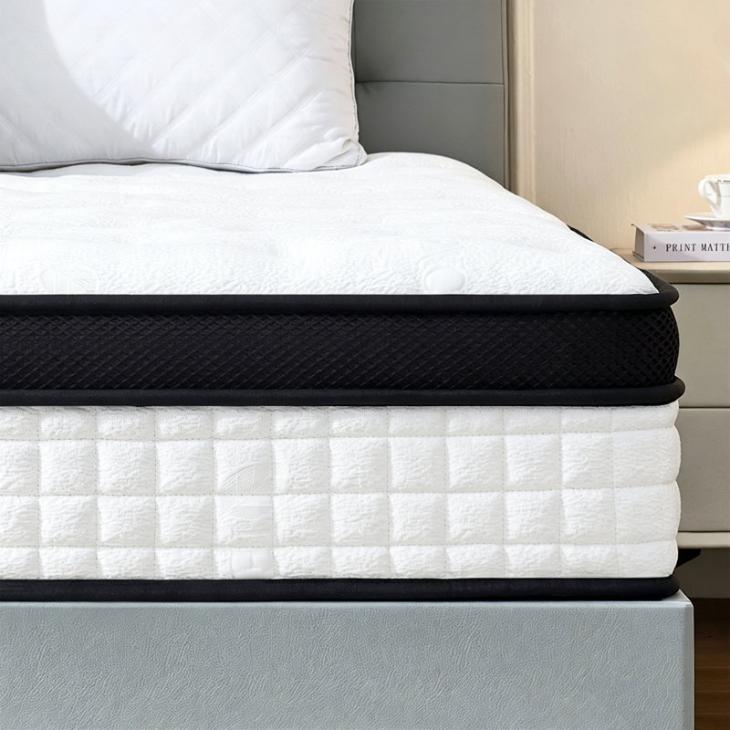28cm 9-Zone Gel Memory Foam Pocket Sprung Mattress, Super King(180x200x28cm)