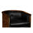 Knightsbridge Leather Barrel Chair-881042248