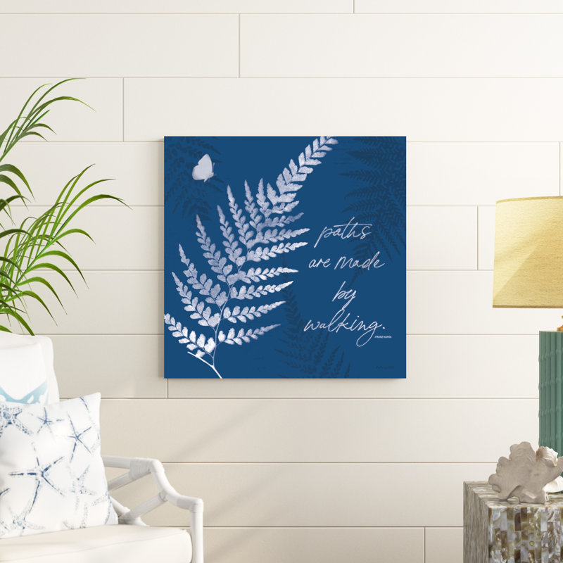 Bleu véritable III, H 30 po x l 30 po