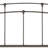 Francisco Twin Headboard Only - Black Walnut-1678645901