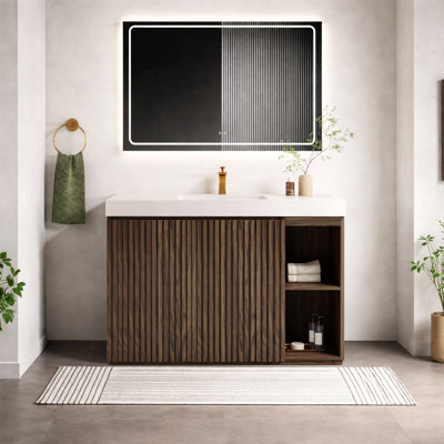Meuble-lavabo simple 48 po Modern