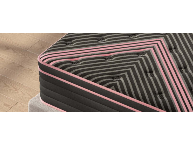 Matelas, matelas hybride, 12", Très grand lit
