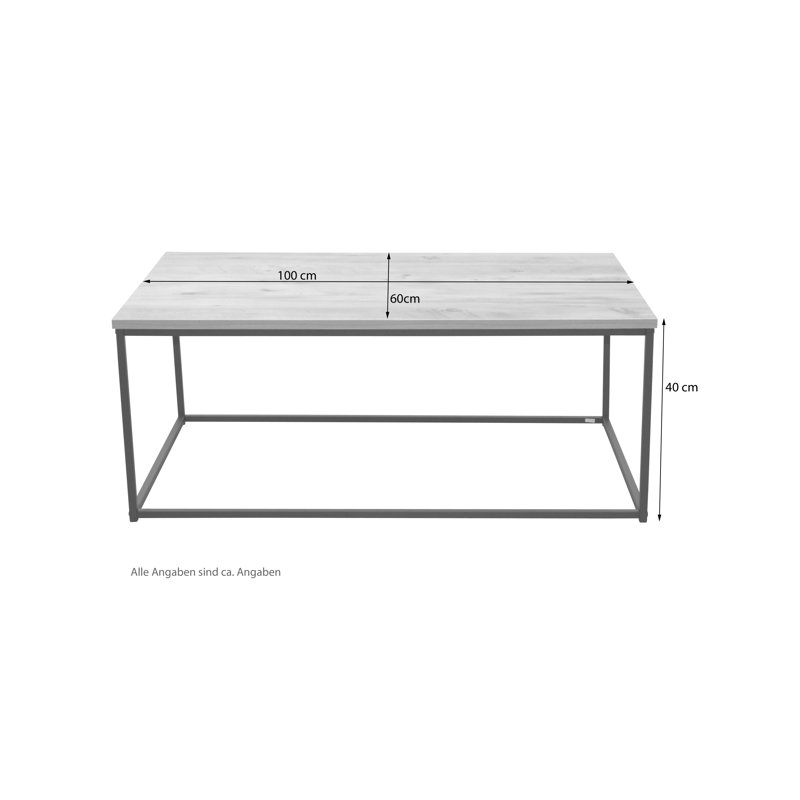 Neveah Frame Coffee Table