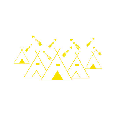 Abstract Non-Wall Damaging Wall Decal