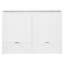 Lit double en blanc avec tiroir et / ou prises - peu encombrant pour la conception de structures de poulie multi-zones et les prises / meubles Bureau à domicile, chambre d'amis, salle de sport-1339759657-1339759659