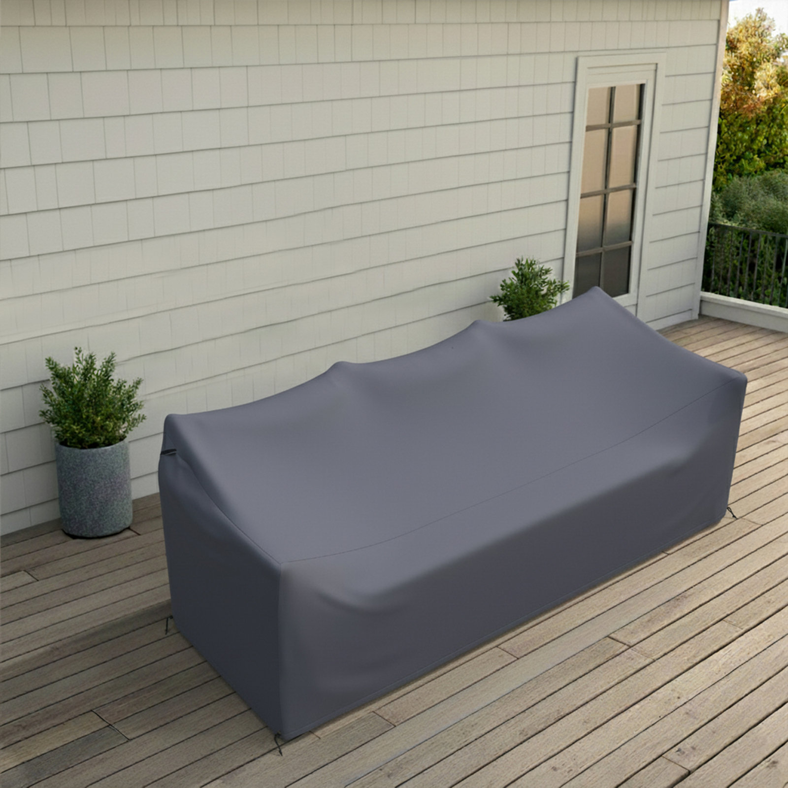 54" Wicker Outdoor Patio Loveseat Cover