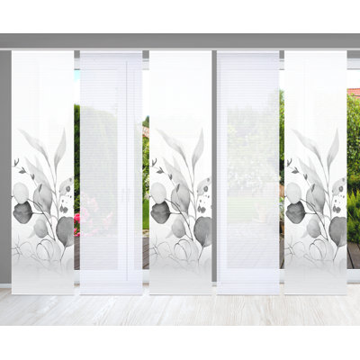 Semi Sheer Sliding Panel