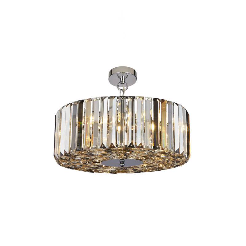 Vernell 4-Light Drum Chandelier