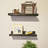 Emelio 2 Piece Solid Wood Floating Shelf