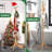 Bamboo / Rattan Freestanding 8 - Hook Coat Rack-1299725004