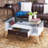 Levi Glass Top Single Coffee Table-25226371