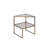 Lumpkin Glass Top End Table