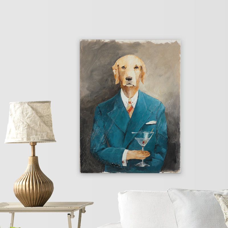 « john steinbark » par avery tillmon, reproduction d’art sur toile tendue