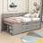 Kouta Wood Daybed with Drawers and Shelves-2034574573-2034574560