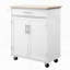 Chariot à roulettes avec tiroir et armoire à serviettes Kitchen Island