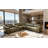 Ayshea 119.5" Wide Leather Match Reversible Reclining Corner Sectional-374491707-375614579