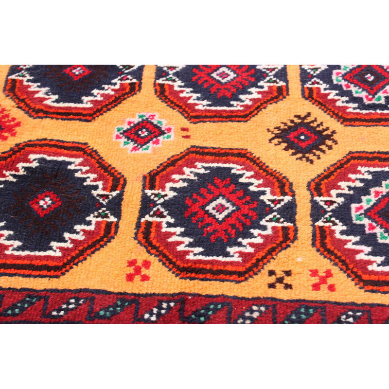 Bessy One-of-a-Kind 3'3" X 6'1" 1980s Wool Area Rug in