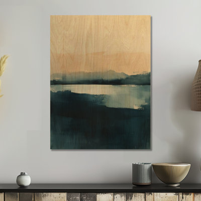 Gebhard I - Décoration murale en bois océan