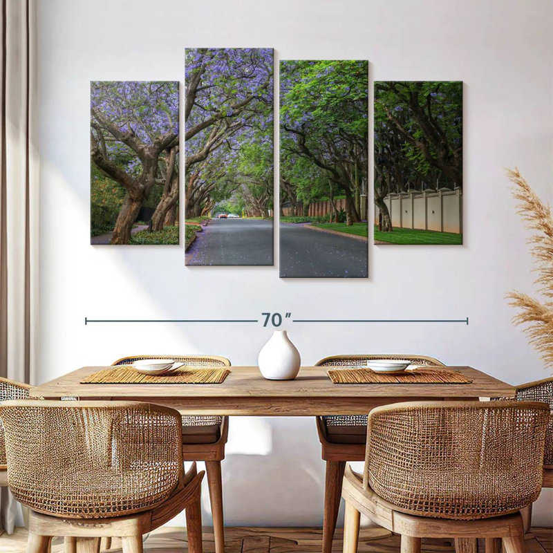 Mehar Jacaranda Trees In Pretoria, 42" H x 68" W