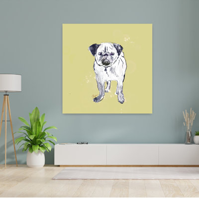 Art mignon de chien contemporain